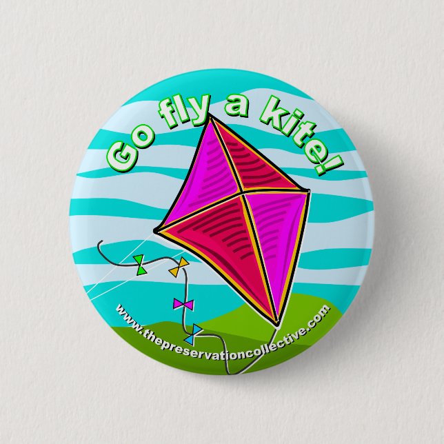 2010 Kite Festival Round Button from TPC (Front)