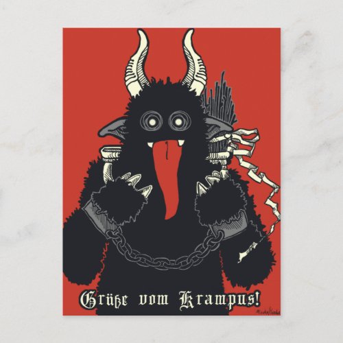 2010 Krampus Postcard