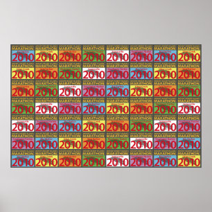 2010 MDI Marathon Artwork Poster