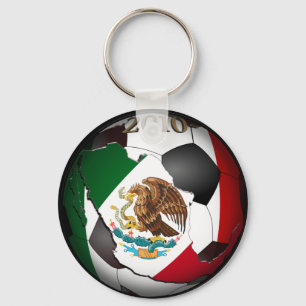 2010 Mexico Soccer Ball Keychain