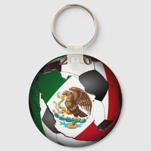 2010 Mexico Soccer Ball Keychain