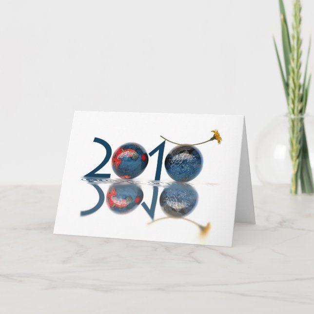 2010 New year Holiday Card (Front)