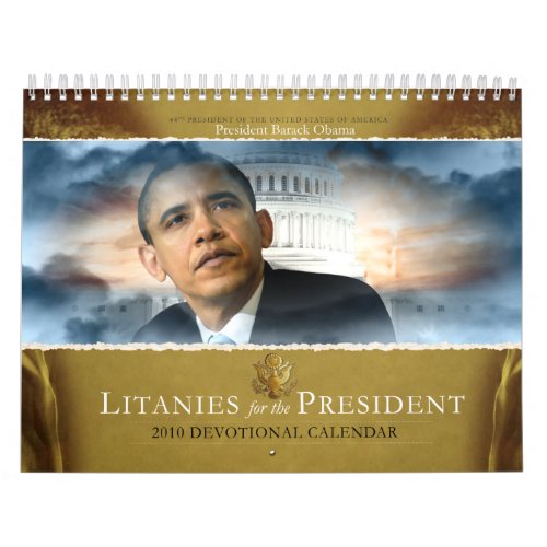 2010 Presidental Calendar