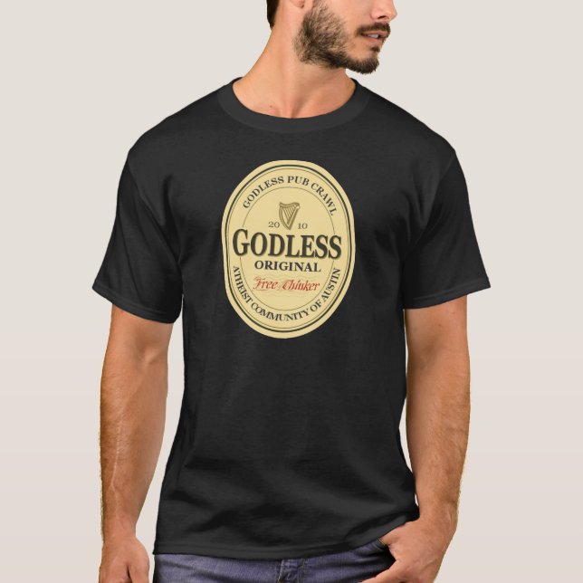 2010 Pub Crawl (Godless) T-Shirt (Front)