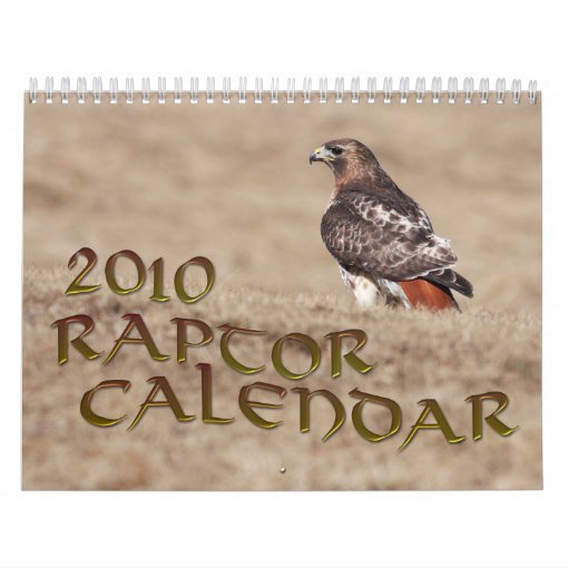 2010 Raptor Calendar | Zazzle