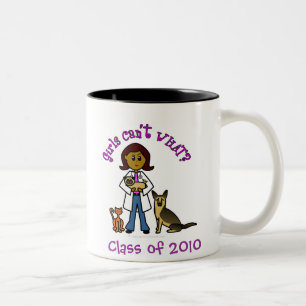 2010 Veterinarian Two-Tone Coffee Mug