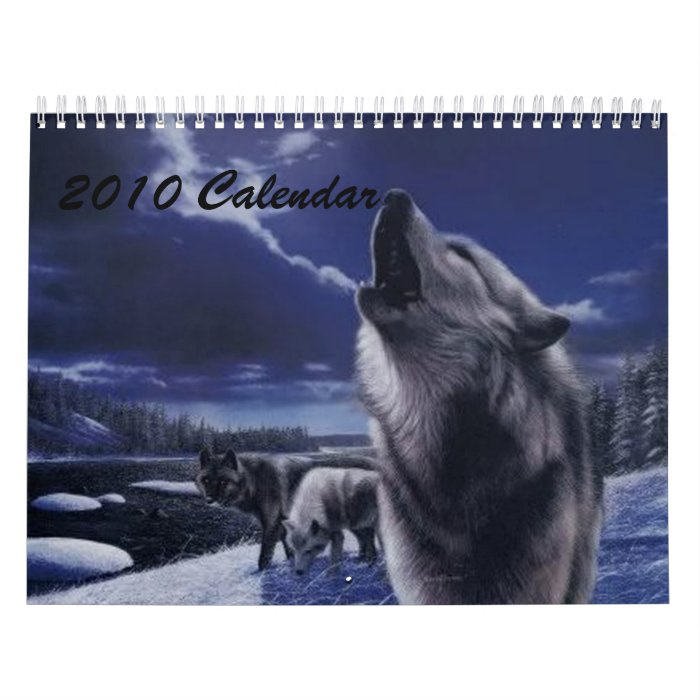 2010 Wolf Calendar
