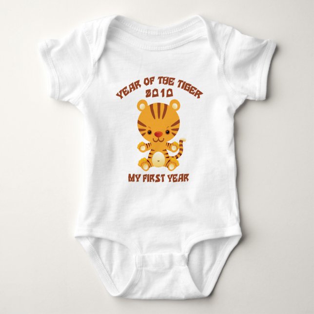 2010 Year of The Tiger Baby Bodysuit (Front)