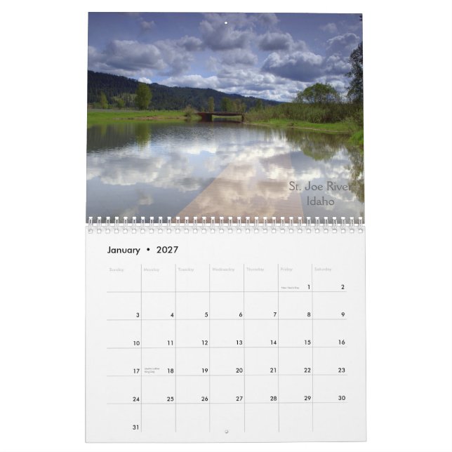2011 Calendar (Jan 2027)