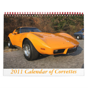 2011 Calendar of Corvettes