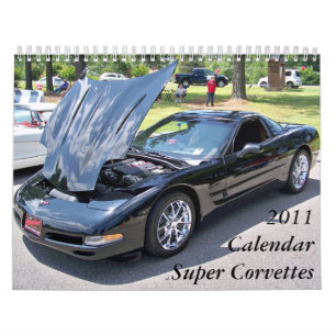2011 Calendar Super Corvettes