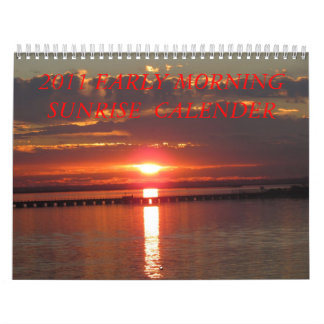 2011 CALENDER OF SUNRISE PICTURES CALENDAR
