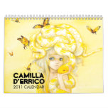 2011 Camilla D&#39;errico Calendar at Zazzle