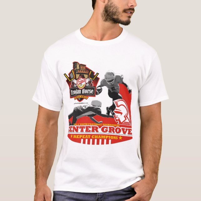 2011 - Center Grove Trojan Horse Champions T-Shirt (Front)