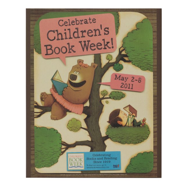 2011 Children's Book Week Poster Faux Canvas Print (Front)