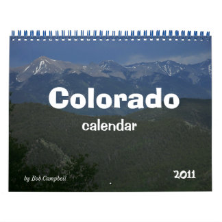 2011 Colorado Calendar