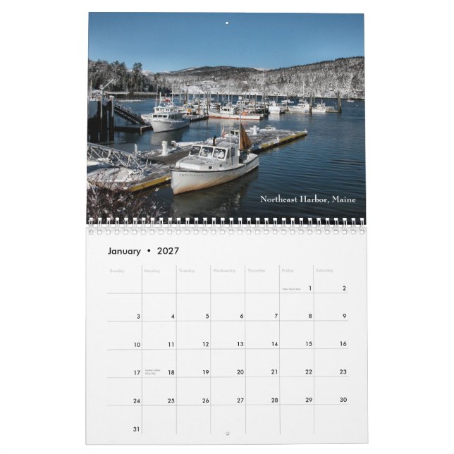 2011 Downeast Images Calendar - 1 (Jan 2027)