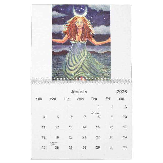 2011 Fantasy Art Calendar by Susan Rodio Art (Jan 2026)