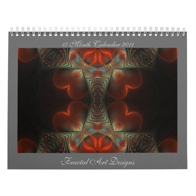 2011 Fractal Art Designs Calendar (Cover)