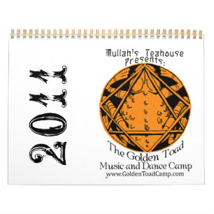 2011 Golden Toad Camp Calendar