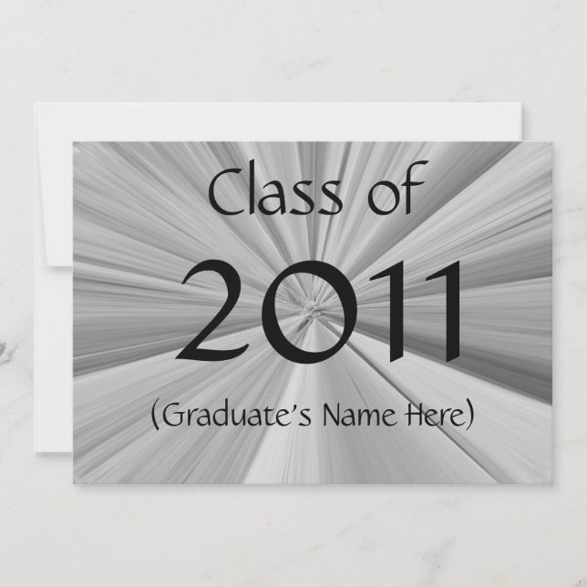 2011 Graduation Announcement (Front)