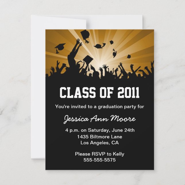 2011 graduation party invitation (Front)