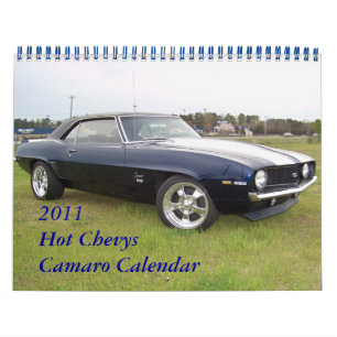 2011 Hot Chevys Camaro Calendar