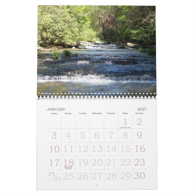 2011 Landscapes Calendar (Jan 2027)