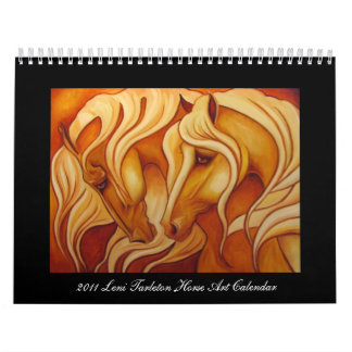 2011 Leni Tarleton Horse Art Calendar