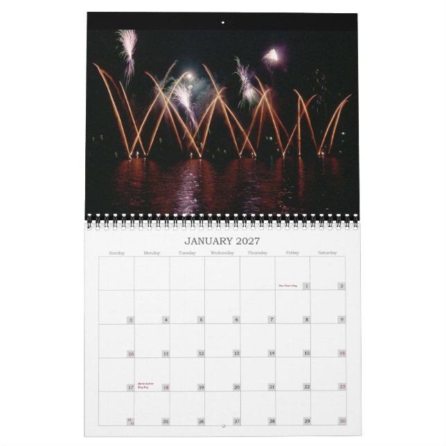 2011 Light Up the Sky Calendar (Jan 2027)