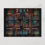 2011 Mini Calendar Postcard