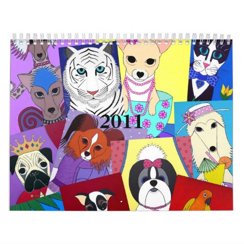 2011 PetPaw Studios Calendar