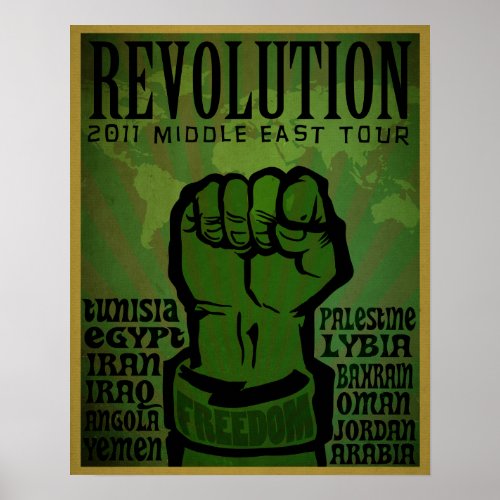 2011 Revolution Print