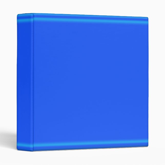 2011 Rich Dark Blue Glow Strip 3 Ring Binder (Front/Spine)