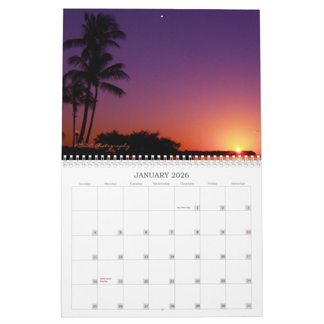 2011 Sunset Calendar (Jan 2026)