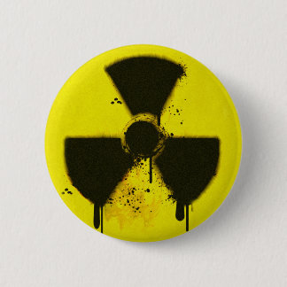 2011, the nuclear catastrophe pinback button
