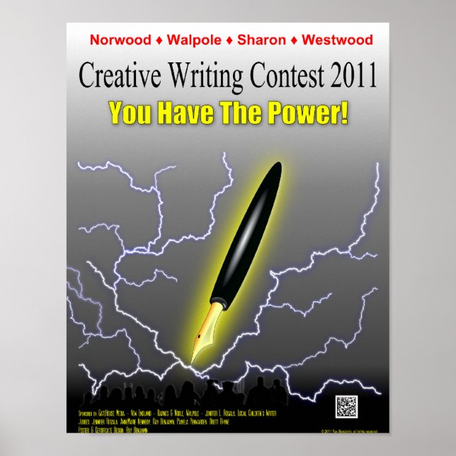 2011 Youth Writing Contest Poster (Front)