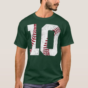 2012 10th Birthday Baseball Boys Kids Ten 10 Tenth T-Shirt