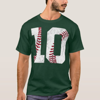 2012 10th Birthday Baseball Boys Kids Ten 10 Tenth T-Shirt