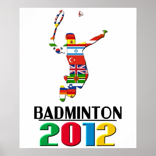 2012 Badminton Poster