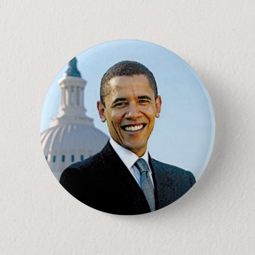 2012 Barack Obama Photo Campaign Button