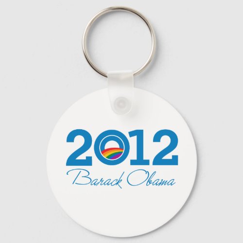 2012 _ Barack Obama Pride Keychain