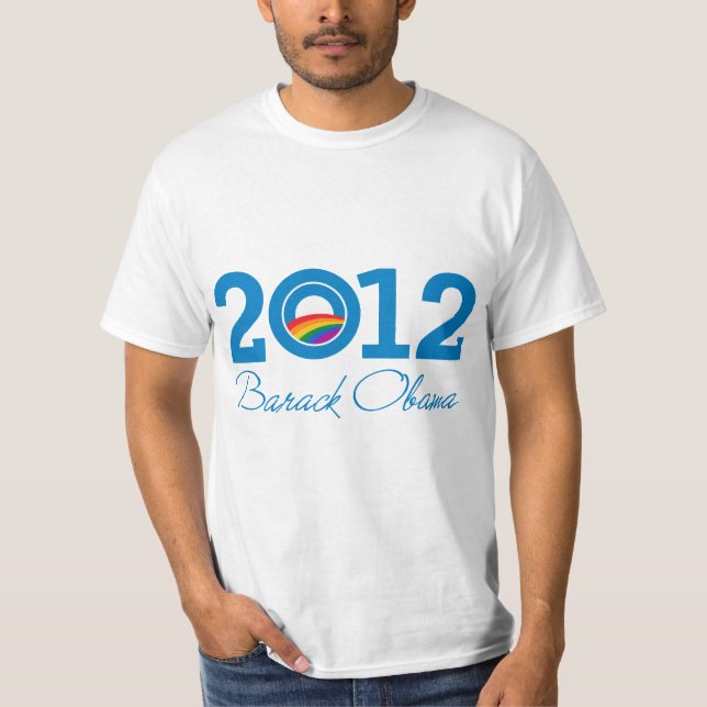 2012 - Barack Obama Pride T-Shirt (Front)