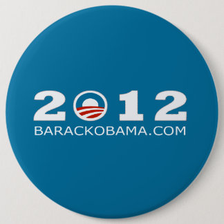 2012 Barack Obama Re-election Design Pinback Button