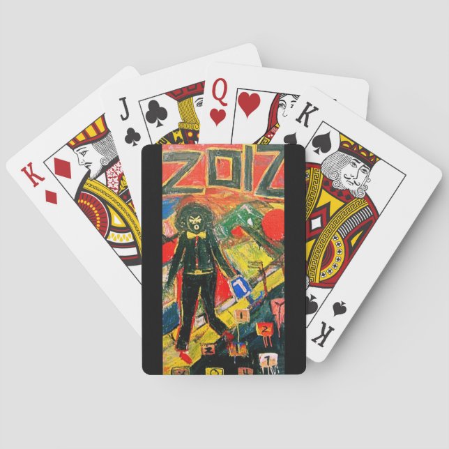 2012 BLACK DRAFT POKER CARDS (Back)