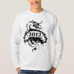 2012 - Black Dragon, vintage - T-Shirt