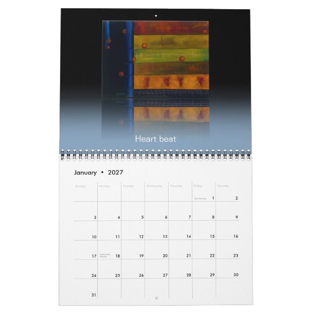 2012 Calendar (Jan 2027)