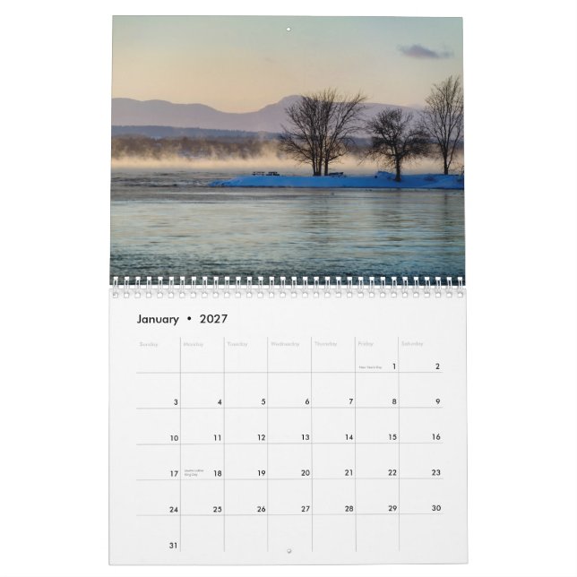 2012 Calendar (Jan 2027)