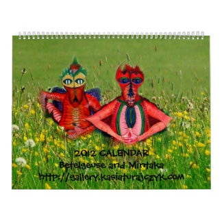 2012 Calendar - Betelgeuse and Mintaka
