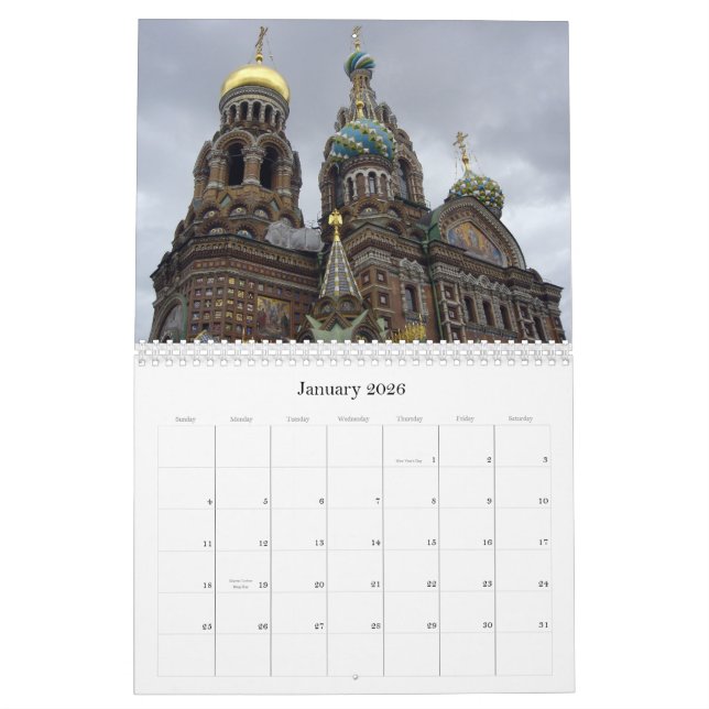 2012 Calendar: Inspiration Around the World Calendar (Jan 2026)